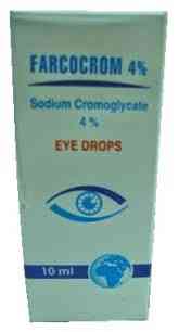 Farcocrom 4% eye drops 10 ml