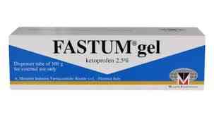Fastum 2.5% topical gel 60 gm