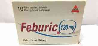 Feburic 120 mg 10 f.c. tablets