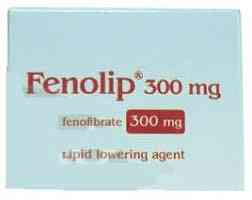 Fenolip 100 mg 10 caps.
