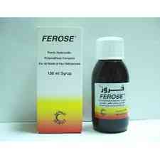 Ferose 50mg/5ml 100ml syrup