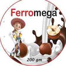 Ferromega chochlate jar 200 gm