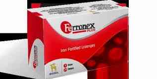 Ferronex plus iron lozenges 24 tabs.