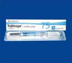 Follitrope 75 i.u. prefilled syringe