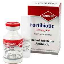 Fortibiotic 1500 mg i.m./i.v. vial