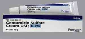 Gentamicin 0.1% top. cream 15 gm (memphis)