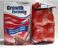 Growth formula wg 400 gram powder