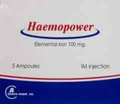 Haemopower 100mg 30 chew. tabs.