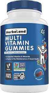 هيربالاند مالتي فيتامين للكبار 60 قطعة