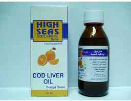 High seas cod liver oil syrup 120 ml