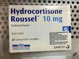 Hydrocortisone roussel 10mg 25 tabs.(illegal import)