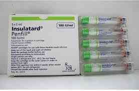 انسولاتارد اتش ام 100 وحدة دولية / مل 5*3 مل