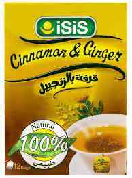 Isis ginger & cinnamon 12 filter bags