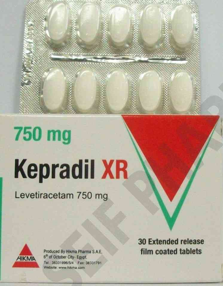 كبراديل اكس ار 750 مجم 30 قرص