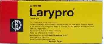 Larypro 20 lozenges