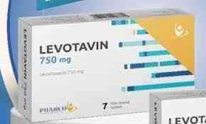 Levotavin 750 mg 7 f.c. tabs.