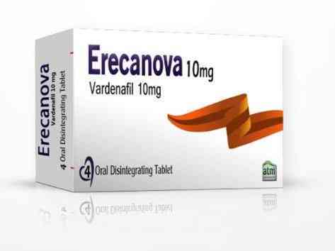 erecanova 10 mg 4 disinteg. tabs.