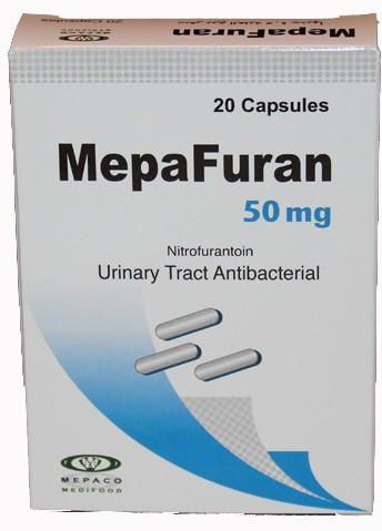 Mepafuran 50 mg 20 caps.