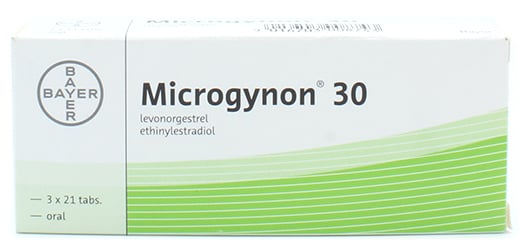 Microgynon 30/150mcg 21 tabs.(n/a yet)