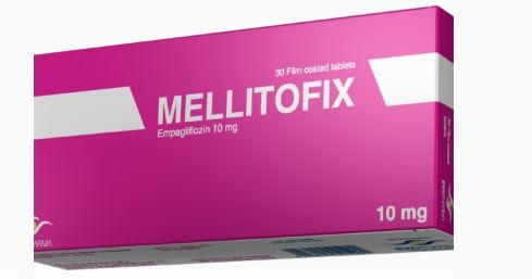 Mellitofix 10 mg 30 f.c. tabs.