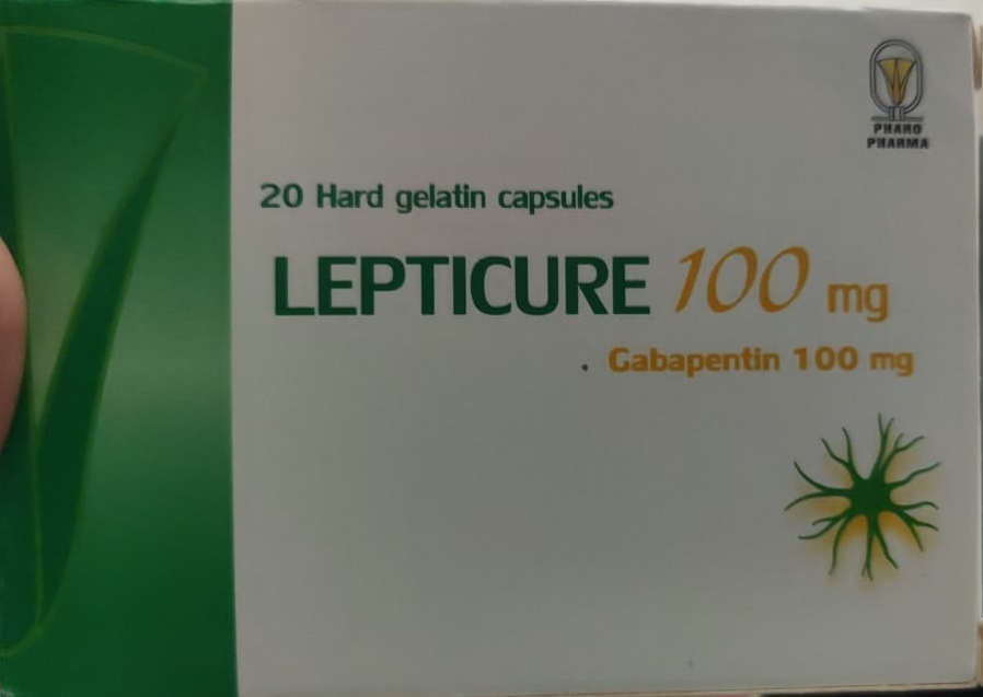Lepticure 100 mg 20 caps.