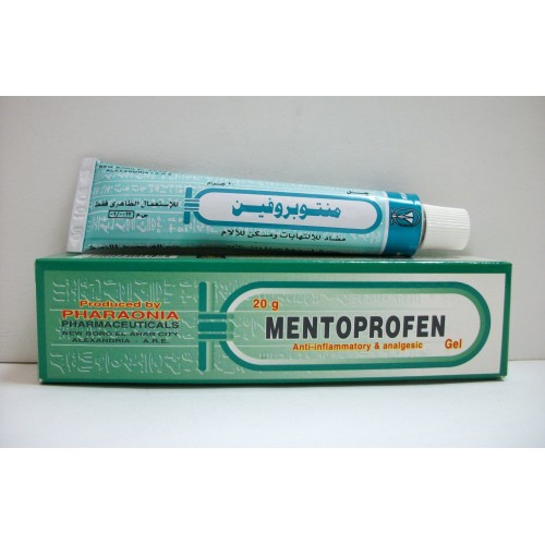 Mentoprofen gel 20 gm