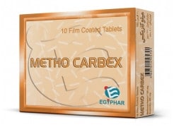 Methocarbex 10 f.c. tabs.