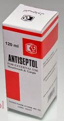 Antiseptol 1mg/ml mouth wash 120 ml